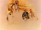 A Bedouin Encampment, Mount Sinai by John Frederick Lewis